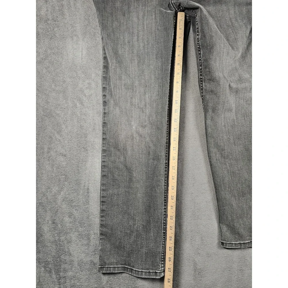 L.L.Bean BeanFlex Classic Fit‎ Jeans 32x28 Black Stretch Straight Leg 511182